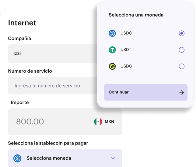 Ingreso de monto y moneda en Orbi