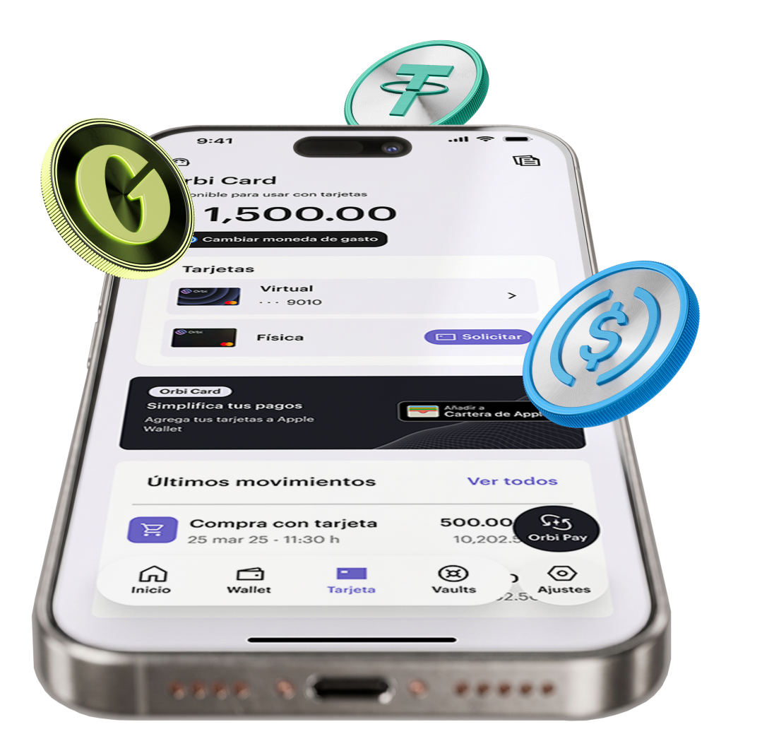 preview of orbi card features